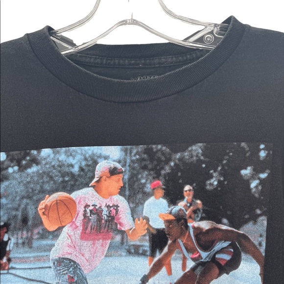 White Men Can’t Jump Graphic Wrap Around Tee Shirt Size Small - Picture 6 of 10